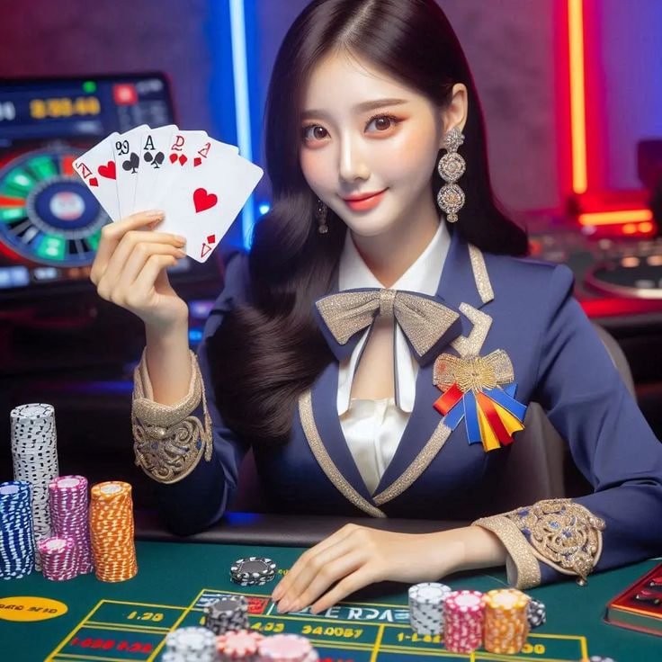 Papan skor baccarat menampilkan riwayat 20 putaran terakhir